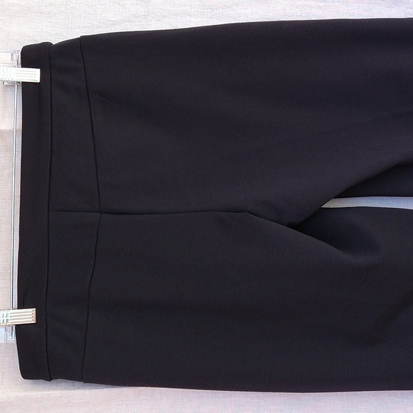 Ellen Tracy Black Wide Leg Casual Stretch Pants - Picture 7 of 15